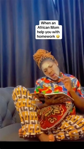 When an African Mom help you with homework 🤣🤣 #relatable #subscrib
