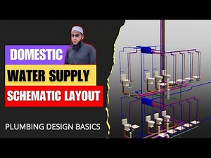 Domestic Water Supply Schematic Layout | Plumbing Design Basics