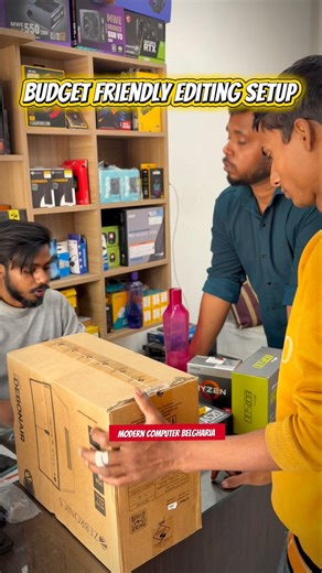 Budget Friendly Editing Setup ✅ #beginners #editor #cpu #pc #computer