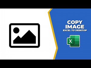 How to copy image from excel to desktop