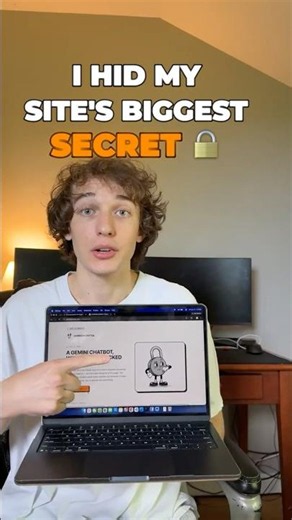 I hid my website's biggest secrete