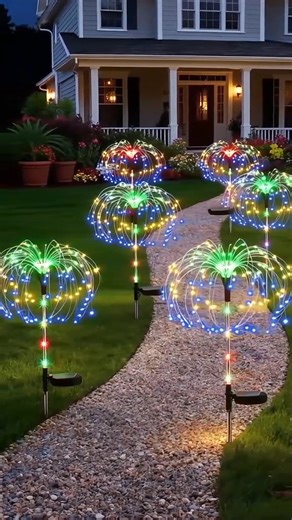 67 reactions · 7 comments | Waterproof Solar Garden Fireworks Lamp - No wires, no hassle!Charges by sun, glows for 10hrs. Waterproof perfect for yards or Christmas. 1-year warranty✅ | Commonlyto | Facebook