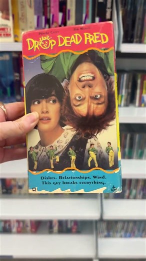 VHS hunting at the thrift store is no joke 📼🛒 digging through stacks of vintage tapes, searching