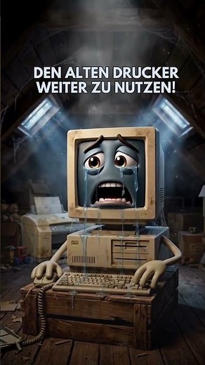 Wirf mich nicht weg! Ich komme mit alten Druckern klar!