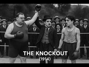 The Knockout (1914) Fatty Arbuckle & Charlie Chaplin | Silent Comedy Short
