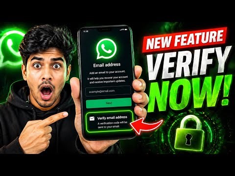 How to Verify Email on WhatsApp (New Update 2026)