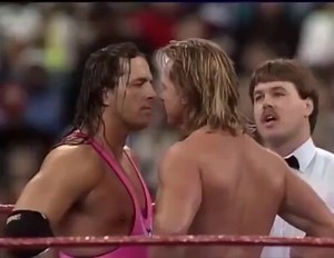 WWF Intercontinental Title Match Champion Rowdy Roddy Piper vs Challenger Bret Hart at Wrestlemania 8 April 5, 1992 | 80's Wrestling