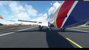 High winds final approach and landing #boeing #boeing737 #airbus #msfs2020 #msfs #airlines #airlinepilot #airlinecrew #crewlife #airplane #airport #airplanelovers #landing #finalapproach #flightattendant #flight #flighttraining | ROCKLAND USA