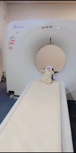 Baby Undergoing MRI Scan: A Clinical Insight