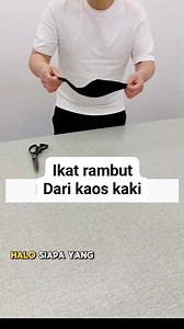 3.2K views · 25 reactions | Ikat rambut dari kaos kaki #menjahit #tutorial #sewing #lesonline #belajar #ทำเอง #tutorialjahit #mudah #coudre #sastre #costura #kreatif #diy #craft #needle #fyp #viral #IDE #خياطة #टेलरिंग #tutor #pemula #sewingtips #trikmenjahit #vermak #jeans #ikatrambut | Penjahit Anda Kuamang Ujunggading | Facebook