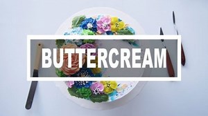 Brushstroke Buttercream Flower Cake – Incredibly Satisfying Cake Decorating Art