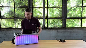 Gemini MIX2GO Professional Audio Ultimate Performance Machine Full DJ Controller and Mixer with Bluetooth Compatibility and Light Show Capabilities