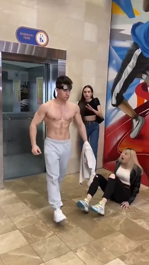 878K views · 10K reactions | Once Upon a Time in the Elevator_Prank_Girls_ Reaction #reels | Xbox720 | Facebook