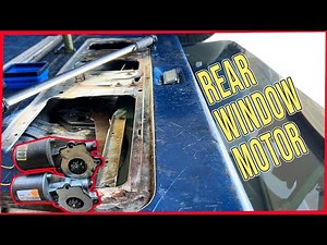 Replacing the Bronco Rear Window Motor