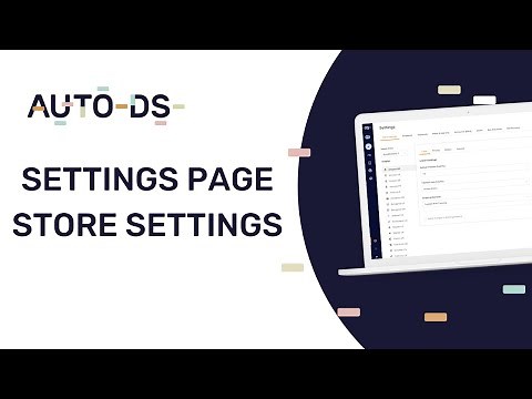 AutoDS Settings: Full Overview Of How To Set Up Your Store Settings | Lister, Pricing, Orders