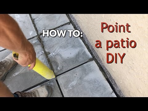 Patio pointing - how to guide