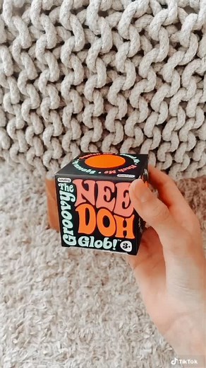Groovy nee doh glob! Unboxing🧡 #duet #fyp #diy #fidgets #cool #fypシ ￼#foryoupage #viral #foryoupage #needoh #ball