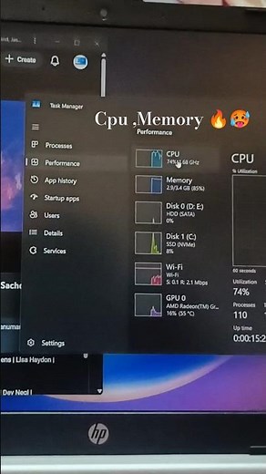 Cpu usage 100 percent windows 11🥵🔥 #windows11 #laptoptricks