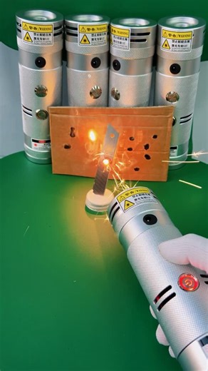 Lasertoys on Instagram: "100-watt silver laser igniter#laser #diy #loot #instagram #light"