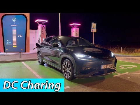 BYD Sealion 7 AWD Excellence 2025 DC Charging Speed