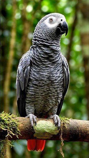 African Gray Parrot Call | ASMR | Animal Sounds