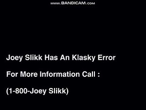 Klasky Csupo Robot logo 4000 Joey Slikk Error