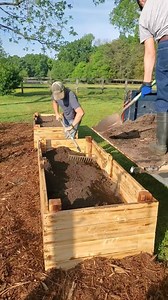 205K views · 779 reactions | Raised beds - We added 3 raised beds to...