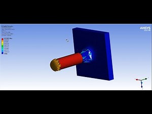 ANSYS Tutorials-Explicit Dynamics-Projectile and Aluminum Plate