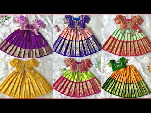🤩Latest designer kids kanchivaram lehengas 2026|| kids pattu lehenga jacket designs|| pattu pavadai💗