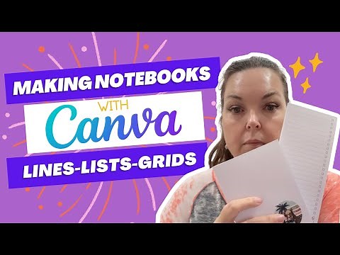 Using Canva To Create Custom Notepads