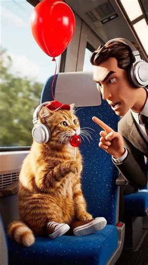 CAT GETTING SCREAMED AT