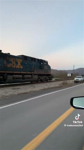 Pacing A CSX Coal Train #short #shorts #fyp #foryourpage