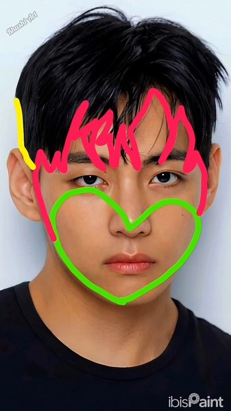 How to draw Kim Tehayung 💜 BTS drawing Step by step ✅ tutorial #drawingreferences #pencildrawing