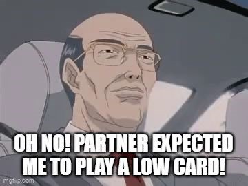 Driving home from the bridge club like… #bridge #playbridge #bridgeclub #funny #meme #partnership | American Contract Bridge League - ACBL