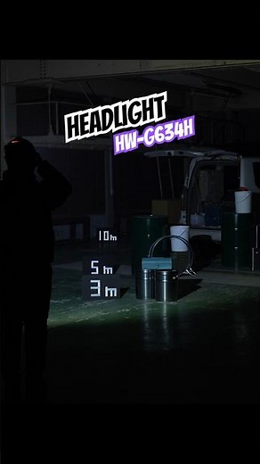 GENTOS【ヘッドライト】HW-G634H #shorts
