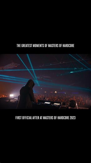 A moment we can’t forget the first official afterparty at Masters of Hardcore 2023. 💥