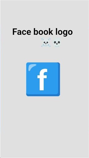 face book logo💀☠️
