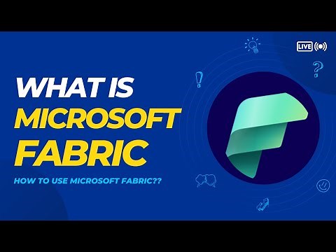 What is Microsoft Fabric? How to use Microsoft Fabric for free? Tutorial !