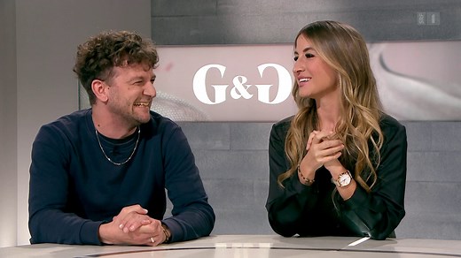 Nadia Goedhart und Sandro Galfetti im Talk