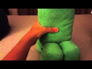 Minecraft Creeper plush toy with sound review-Rodstar HD