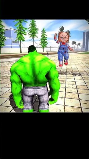 Hulk fight chakly in Indian bike driving 3D #game #gta #gta5