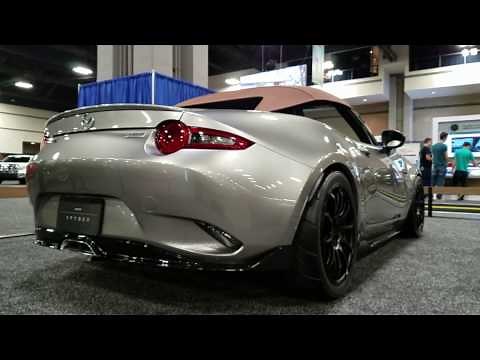 2016 Mazda MX5 Miata ND Spyder SEMA Auto Show Review
