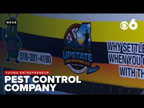 Young entrepreneur builds successful pest control company