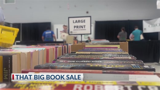Sunday is the last chance to get great deals at That Big Book Sale; more than 50,000 books for sale