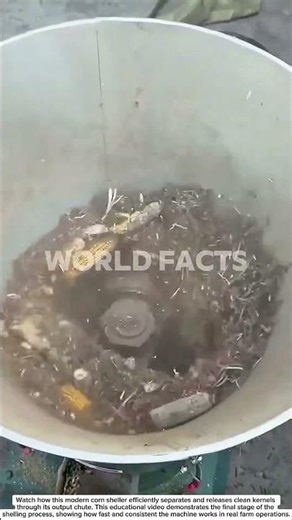 Powerful Corn Sheller Output