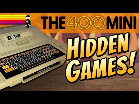 Unlock SECRET GAMES on THE400 Mini Atari 8-bit System!