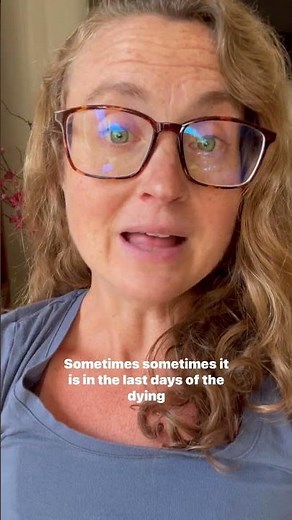 End of Life Signs and Symptoms Days to Weeks Before Death #death #hospice #dying