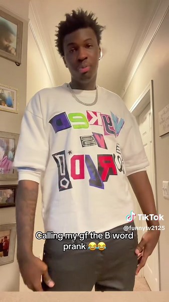 Calling Girlfriend the B-Word to See Her Reaction #CouplePrank #GfReaction #FunnyCouple #usa #lol