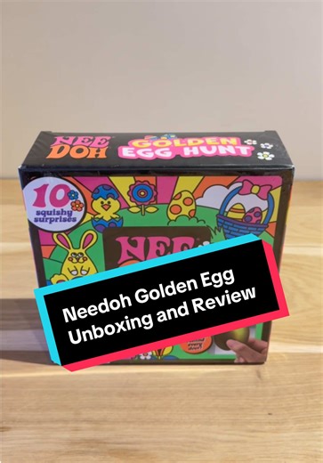 Opening the Needoh Golden Egg Hunt and review ✌️✌️I brought mine from @Funky Fidgets Shop 𝙻𝚃𝙳 ᵗᵐ @NeeDoh Official #fidgets #unboxingvideo #fidget #reviews #needoh