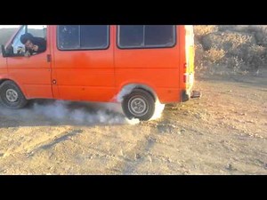 1990 Ford Transit Burn Out 2